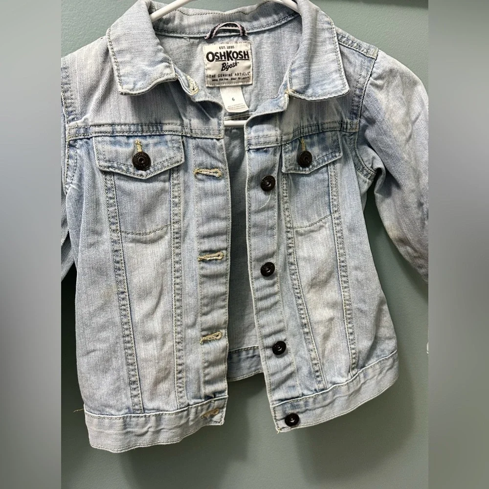 OshKosh Bgosh Jean Jacket size 6